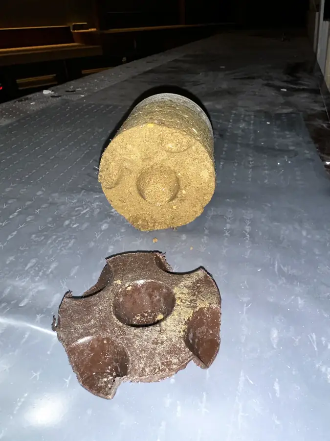 A concrete core